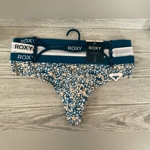 Roxy Women’s 3-Pack Cotton Thong Underwer
